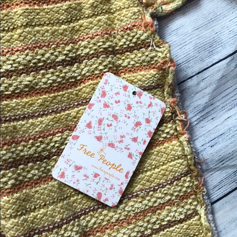 NWT Free People Catalina Pullover Soft Sunset Top - Picture 14 of 15